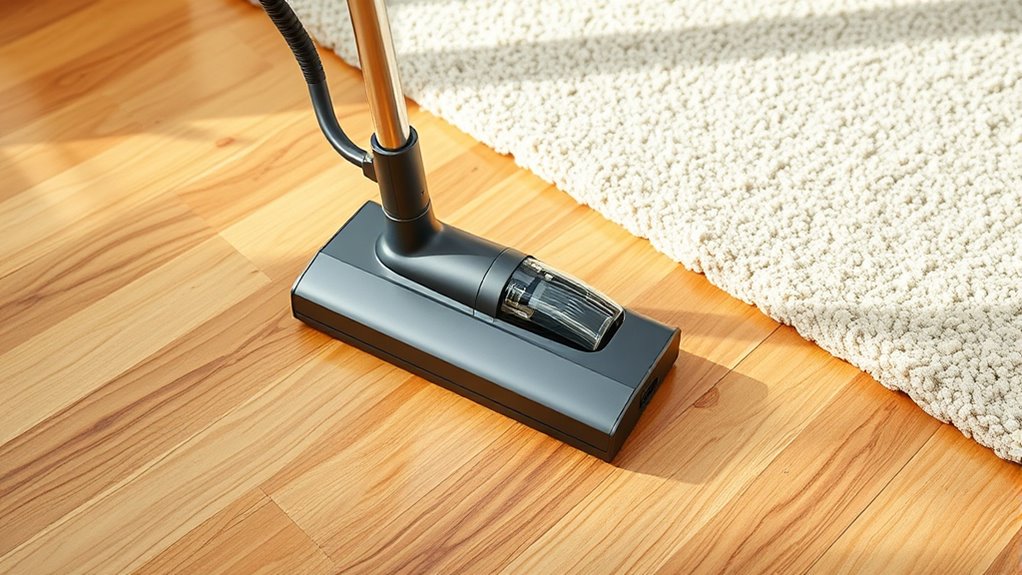 adjust suction for surfaces
