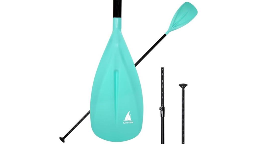 adjustable aluminium water paddle