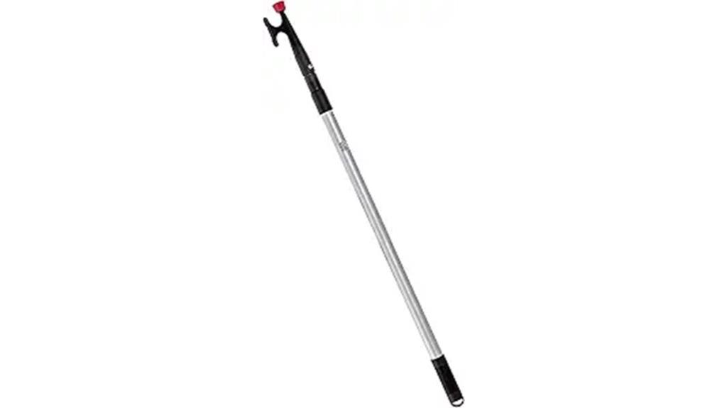 adjustable aluminum boat hook