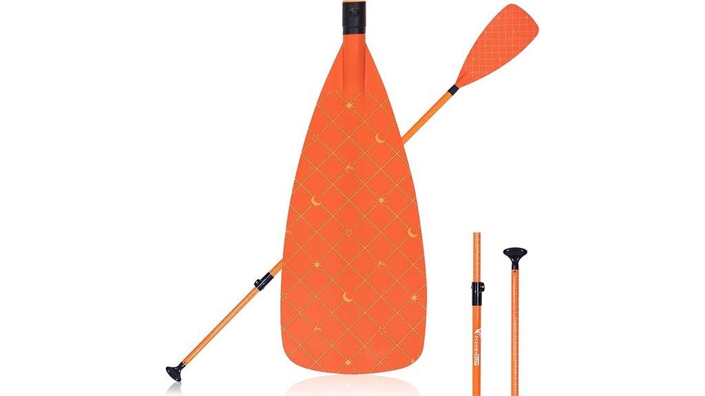 adjustable floating sup paddle