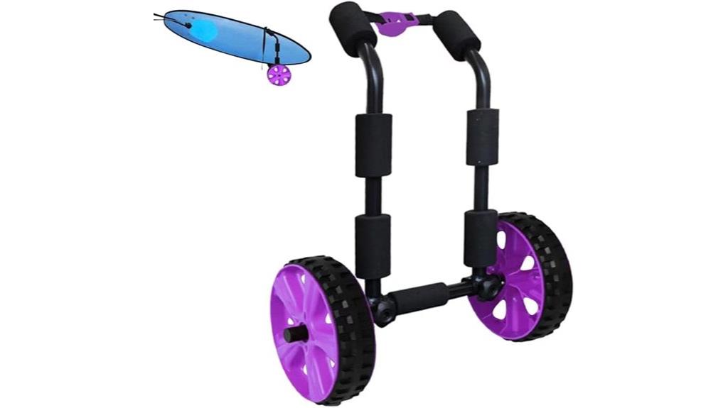 adjustable paddleboard carrier