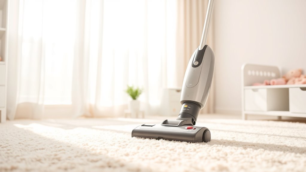 asthma friendly nursery vacuuming