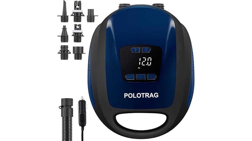 automatic deflating paddle pump
