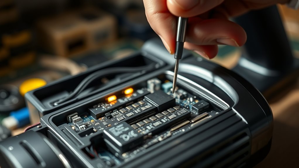 battery and motor safety triggers