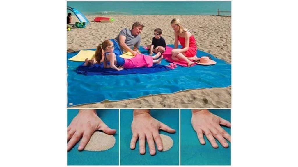 beach towel with sand proof