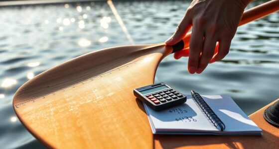 calculate paddle length mathematically