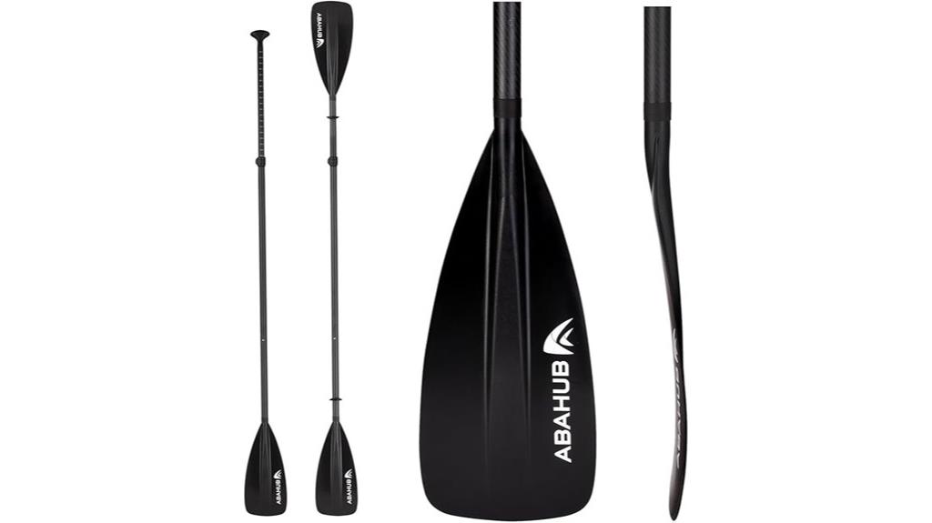 carbon sup paddle kayak