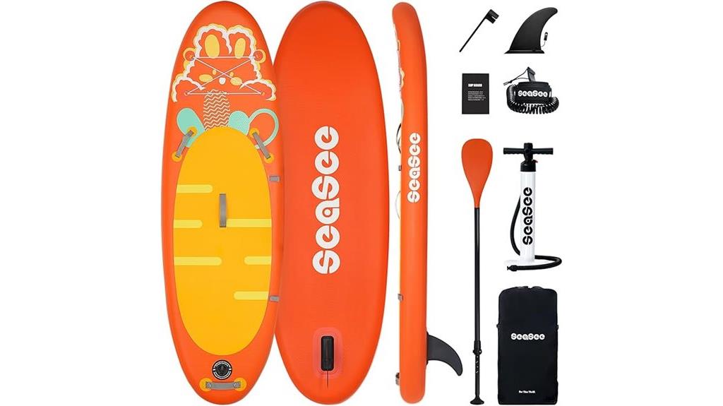 child s inflatable paddle board