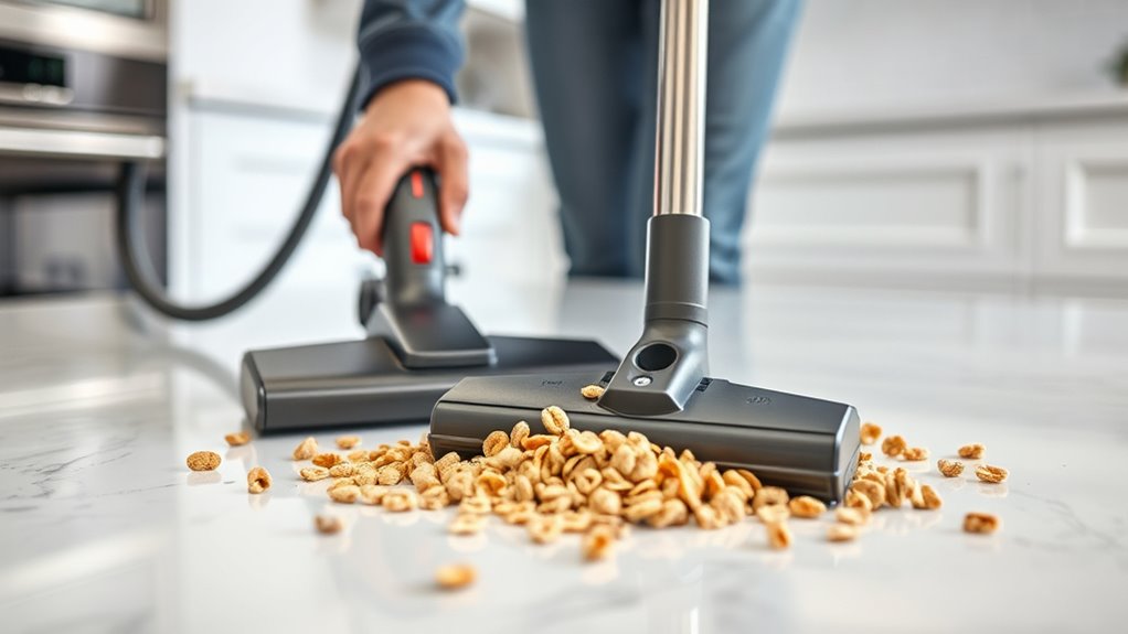 choose suitable vacuum attachments