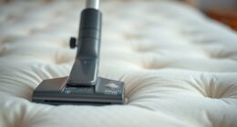 clean mattress with vacuum