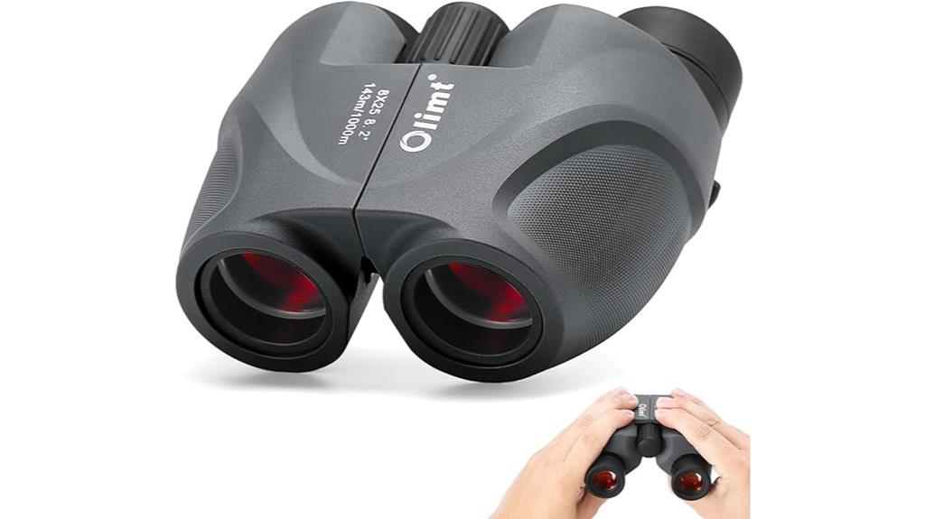 compact 8x25 ed binoculars