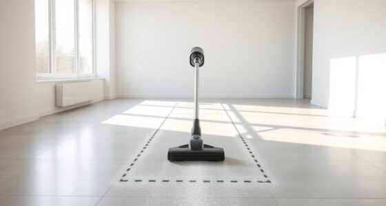 create dust free vacuum zones