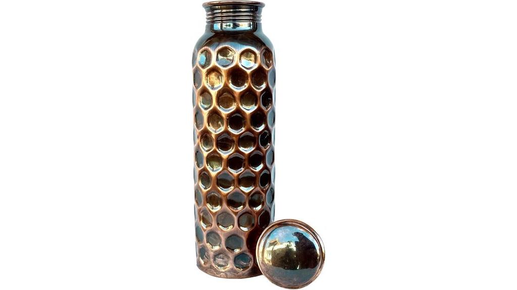 diamond cut water bottle