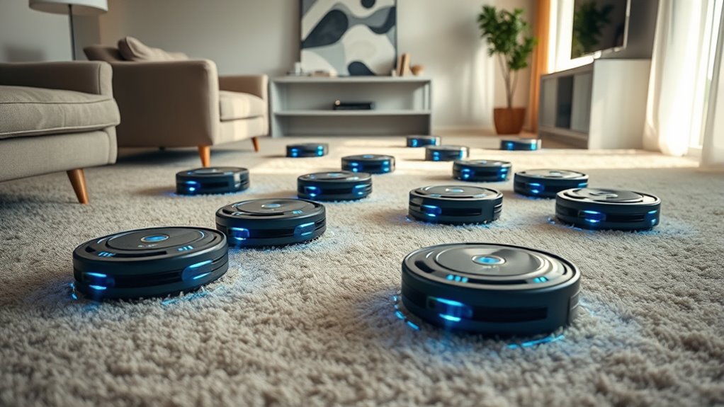 efficient scalable robot coordination