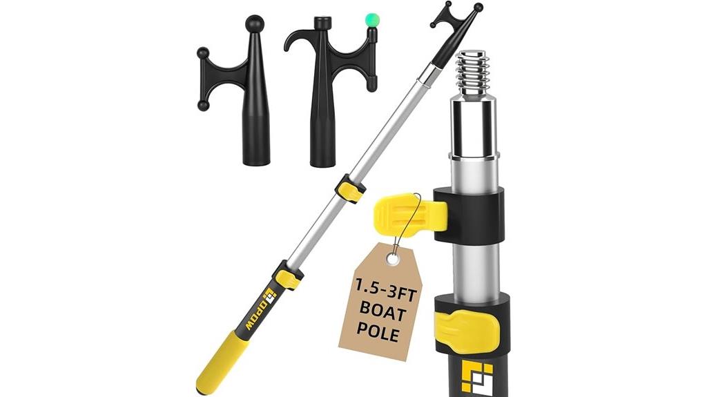 extendable fishing pole