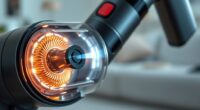 extended vacuum motor durability