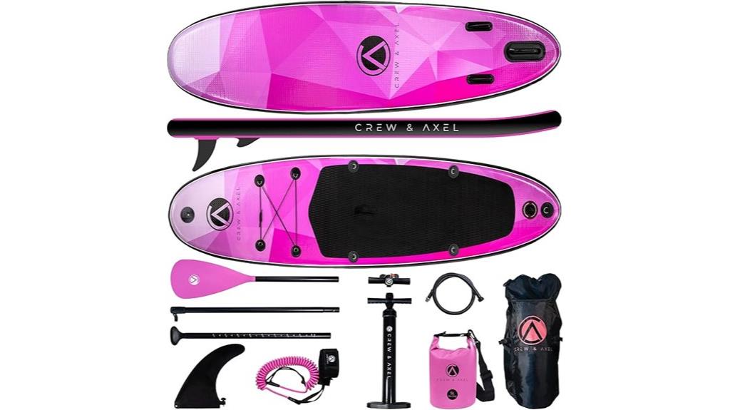 extra wide lightweight paddle board