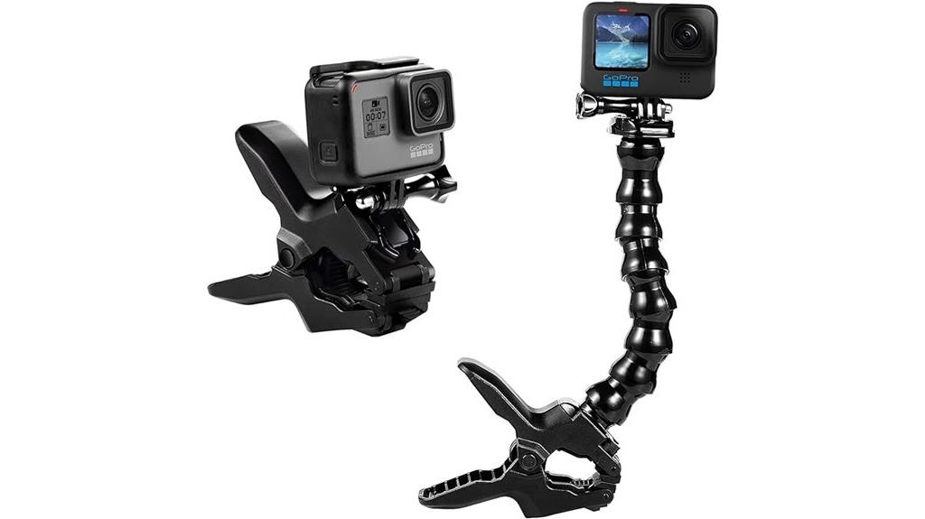 flexible camera mount clamp