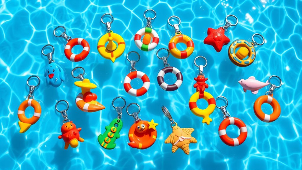floating keychains multipack deal