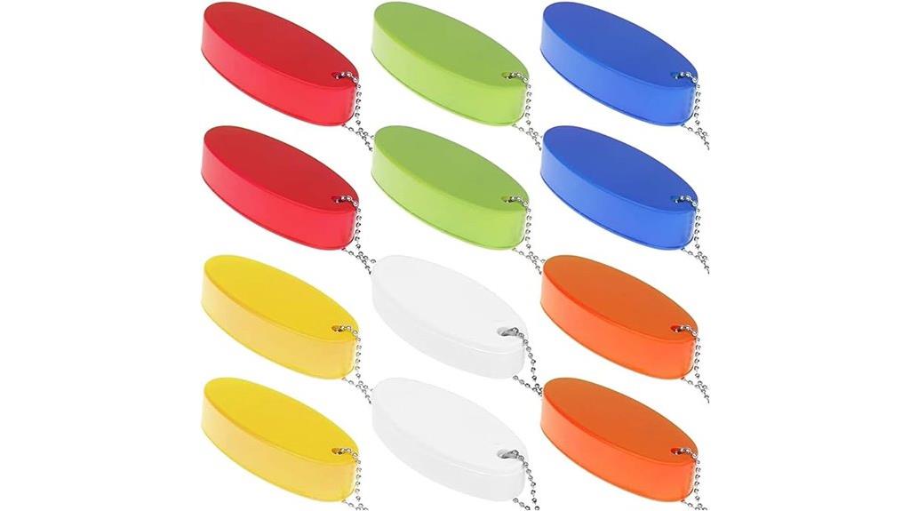 foam keychain set