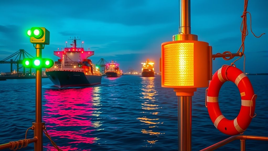 follow maritime safety signals