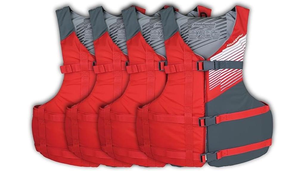 four pack life jackets