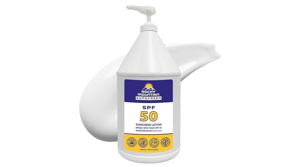 gallon spf 50 sunscreen