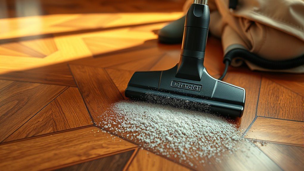 gentle vacuuming techniques