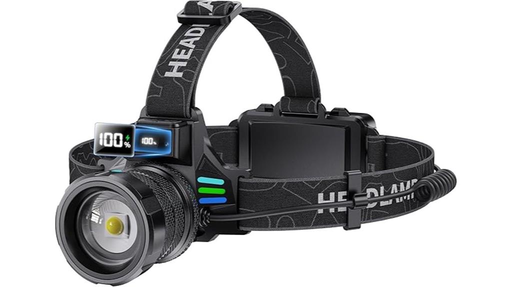high power rechargeable headlamp