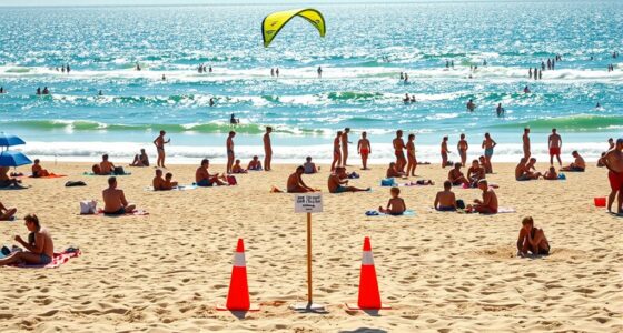 identifying safe beach launches