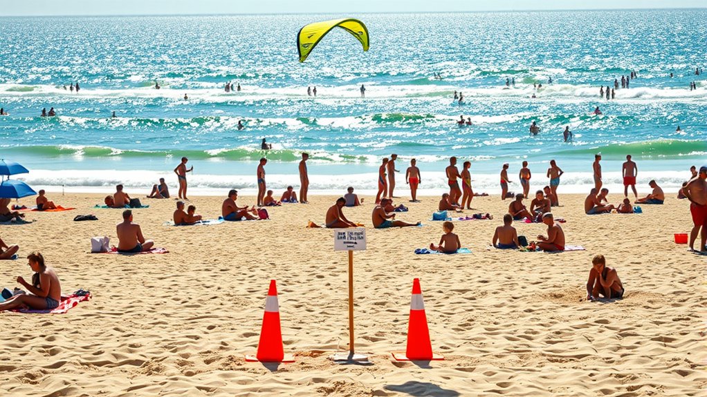 identifying safe beach launches