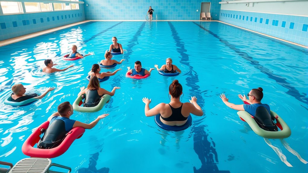 inclusive water exercise design