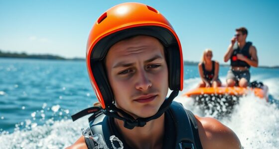 incorrect helmet usage beginners