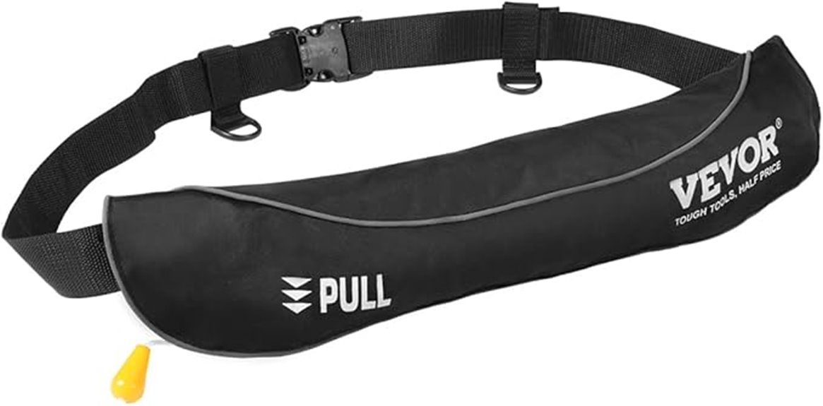 inflatable adult safety belt