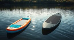 inflatable and hardboard sups