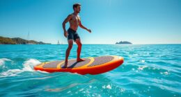 inflatable board core stabilization