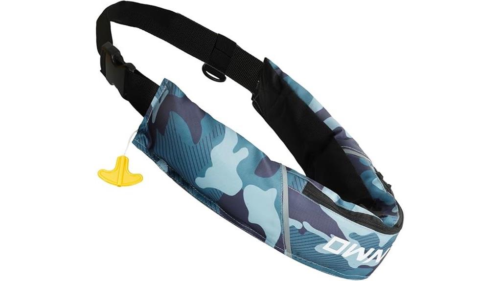 inflatable kayak belt pack