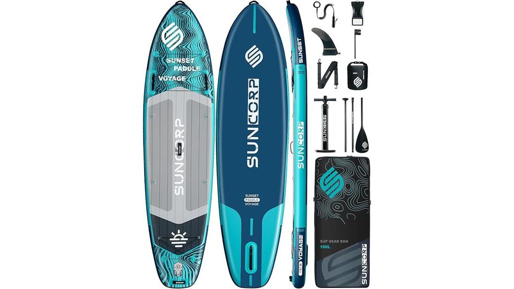 inflatable paddle board capacity