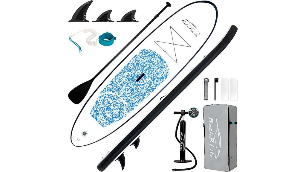 inflatable paddle board set