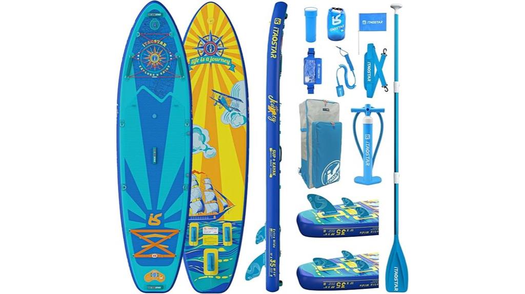 inflatable paddle board set