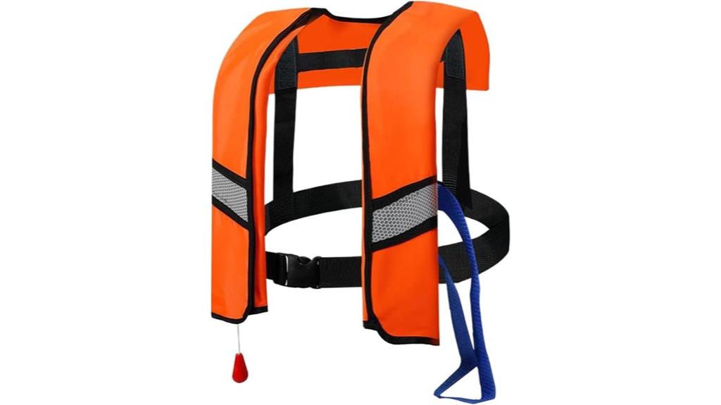 inflatable safety life jacket