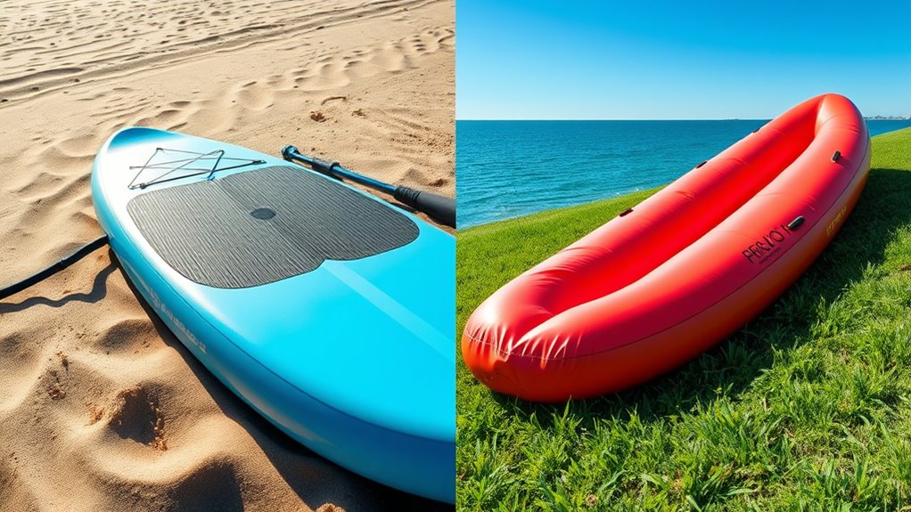 inflatable sups offer portability