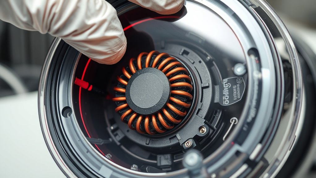 inspect motor for overheating