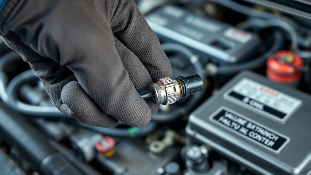 inspect vacuum lines and connections