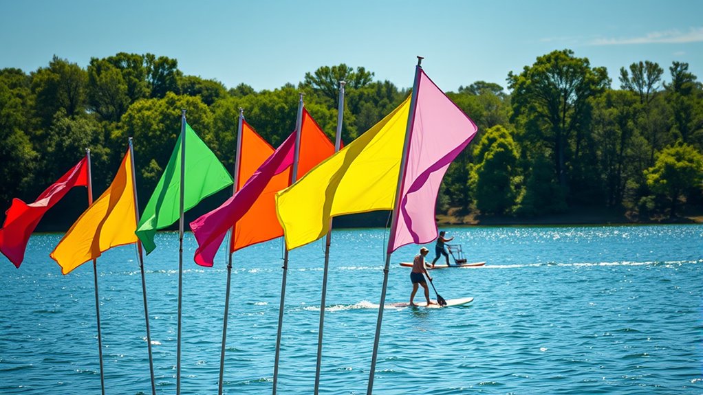 interpreting flag wind cues