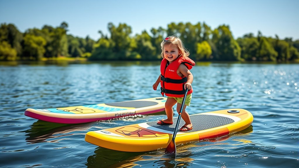 kid friendly paddle board features