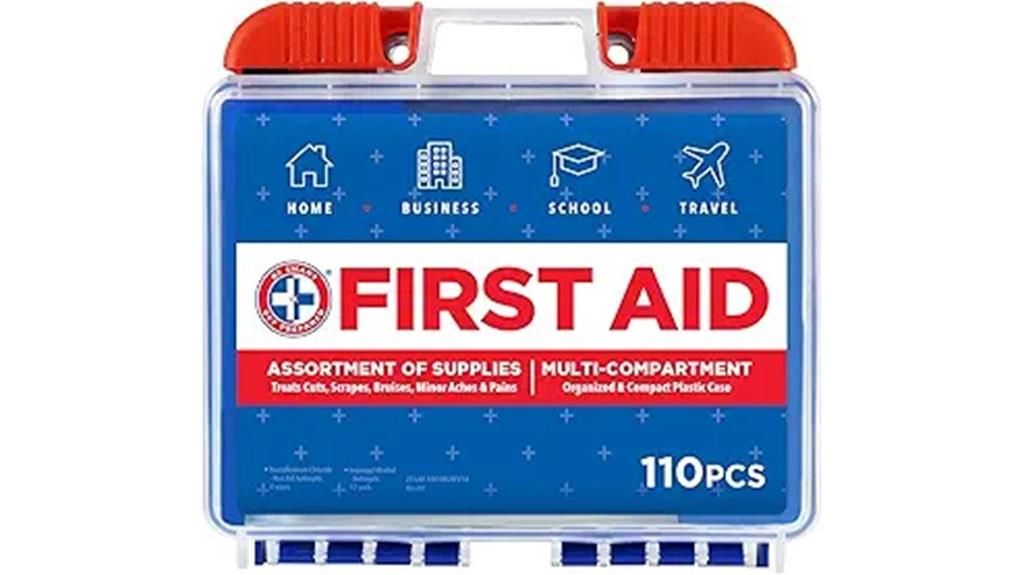 large 110 piece first aid