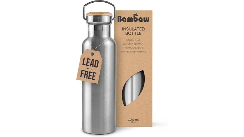 large 32 oz insulated stainless