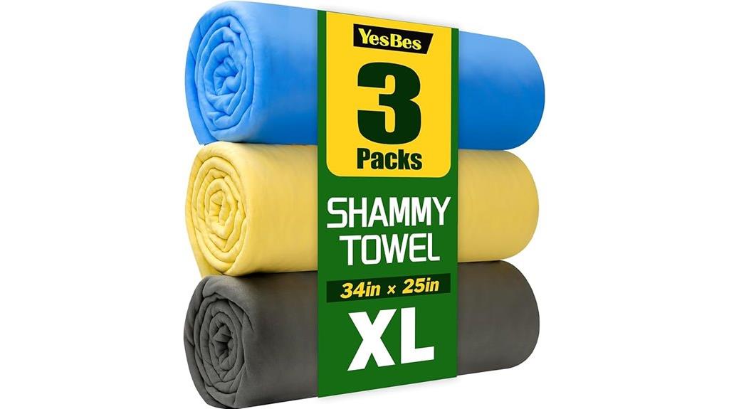 large car drying cloths
