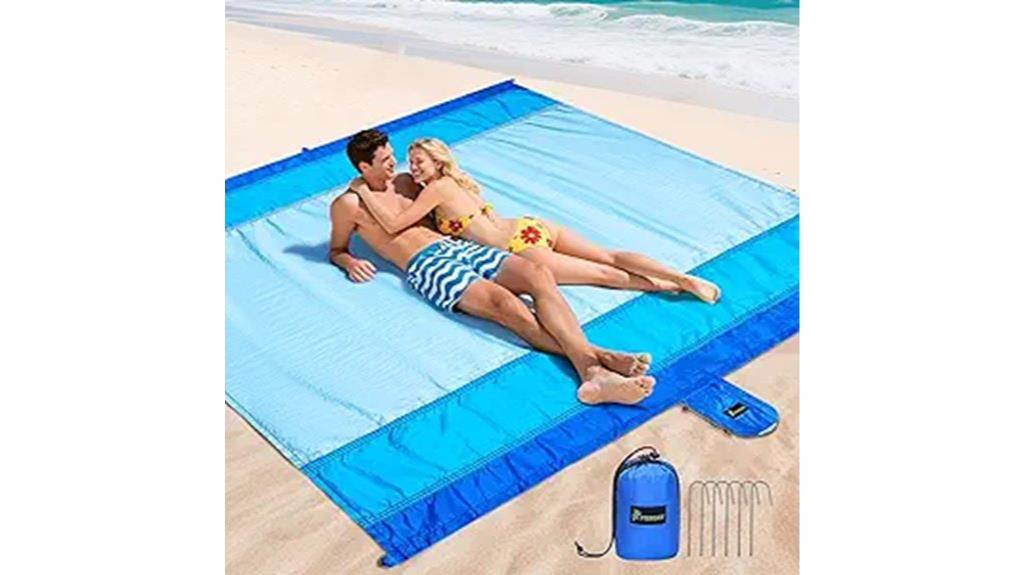 large waterproof beach blanket